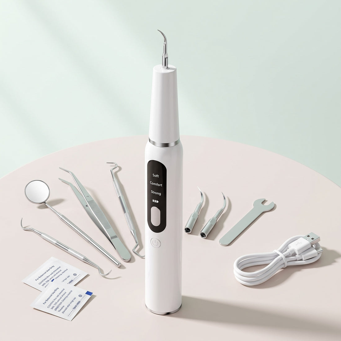 Kivelle Ultrasonic Tartar & Plaque Remover Kit
