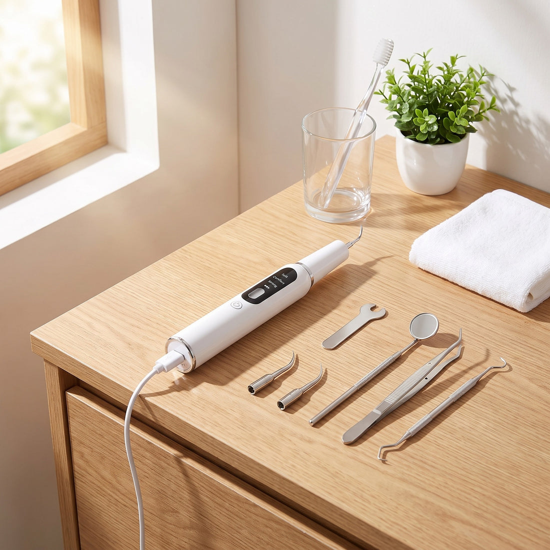 Kivelle Ultrasonic Tartar & Plaque Remover Kit