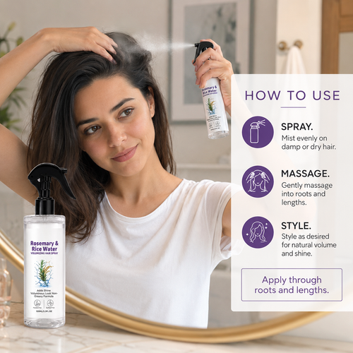Rosemary & Rice Water Volumizing Hair Spray
