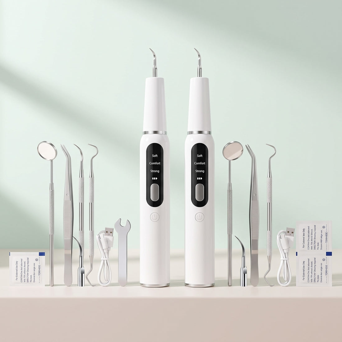 The Smoker's Ultrasonic Tartar & Stain Remover: bundle 2