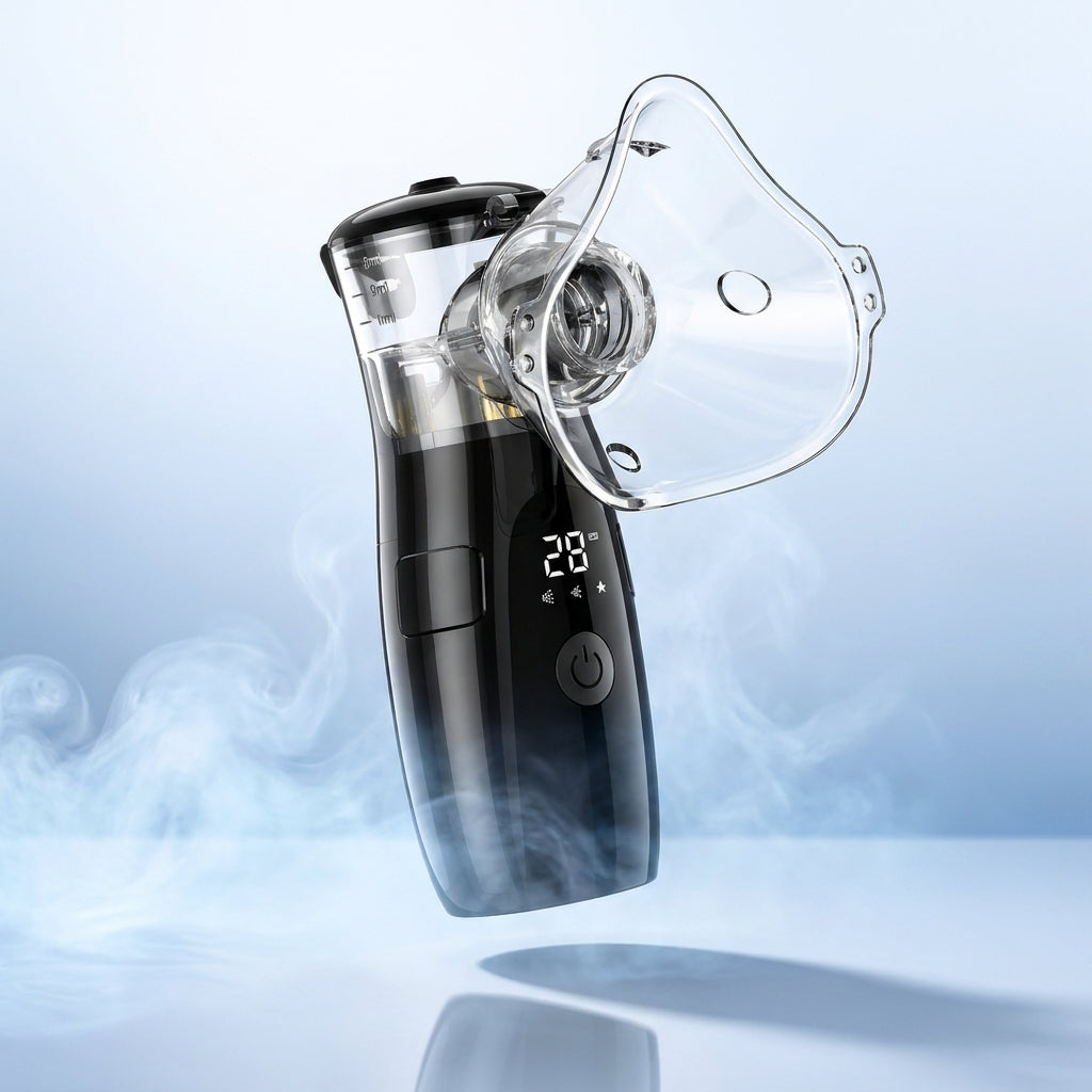 Portable Mesh Nebulizer – Compact, Quiet & Travel Friendly